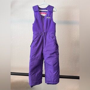 Toddler girl Snow bib